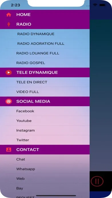 Radio Tele Dynamique Screenshots