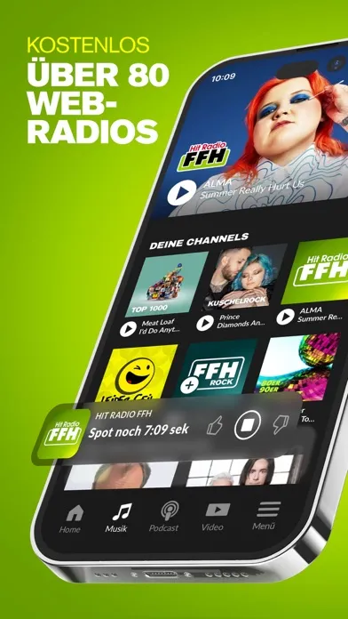 Tangkapan layar HIT RADIO FFH
