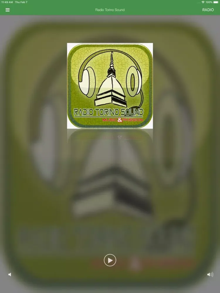 Captures d'écran de Radio Torino Sound iPad 