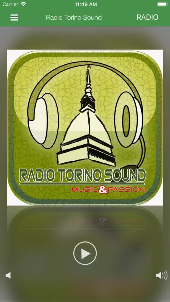 Captures d'écran de Radio Torino Sound