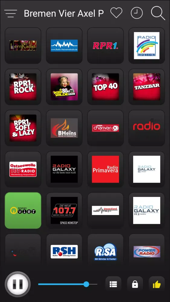 Ảnh chụp màn hình của Germany Radio FM - Radio Deutsche FM