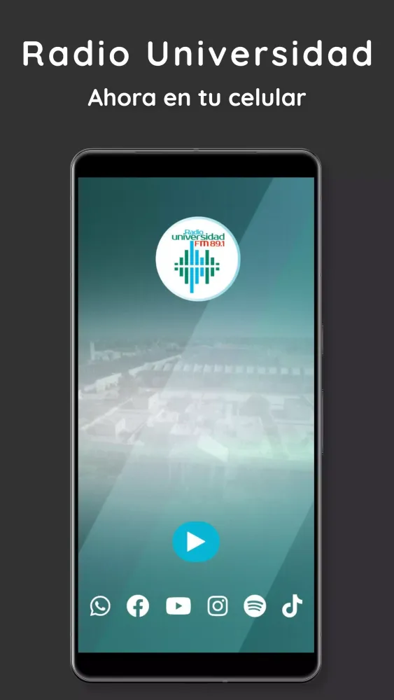 Captures d'écran de Radio Universidad