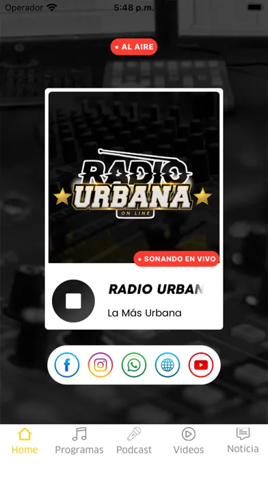 Radio Urbana Screenshots