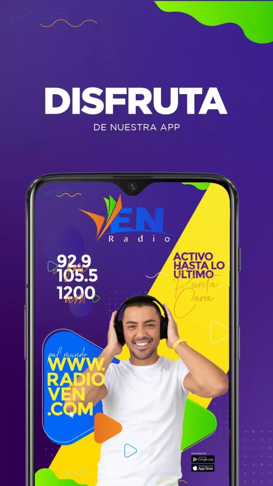 ภาพหน้าจอของ Radio VEN