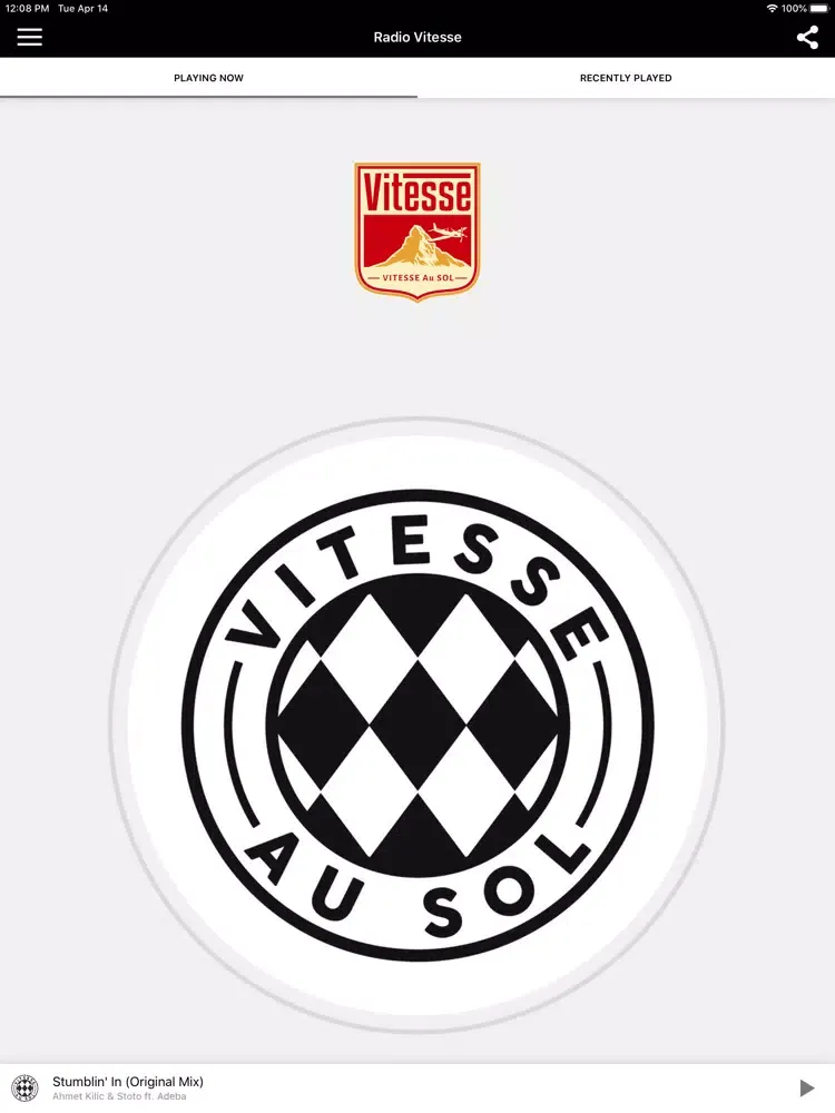 Screenshot di Radio Vitesse iPad 