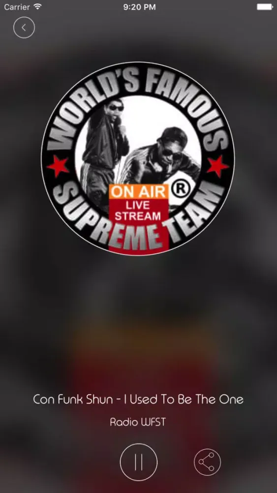 Radio WFST - WORLD’S FAMOUS SUPREME TEAM 스크린샷
