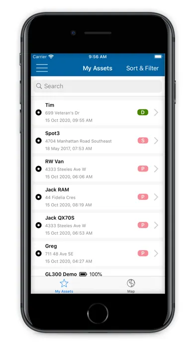 BlueFox GPS سکرین شاٹس