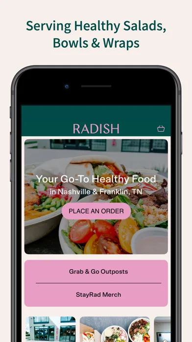 Capturas de pantalla de Radish Kitchen