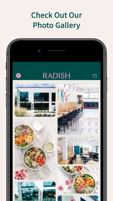 Capturas de pantalla de Radish Kitchen