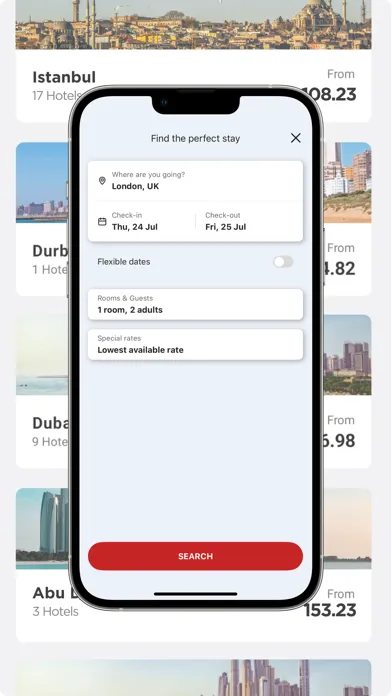 Radisson Hotels Stays Screenshots