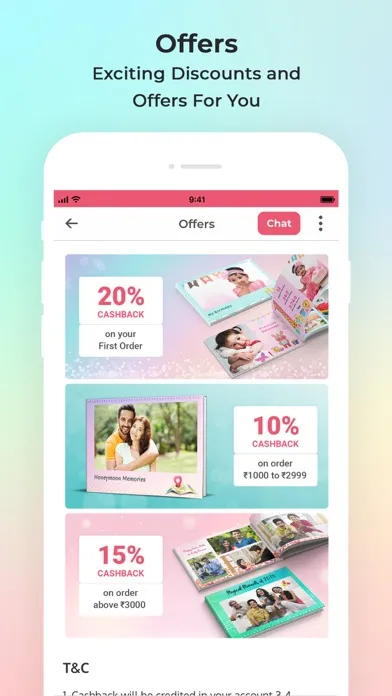 Picsy - Photo Books & Canvas Ekran Görüntüleri