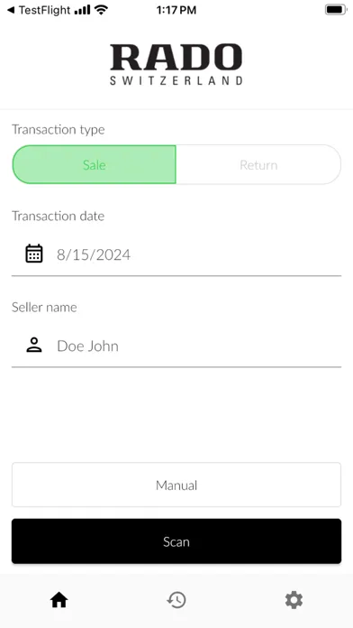 Rado Scanner Screenshots