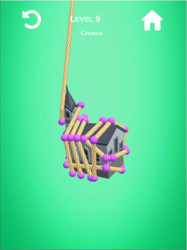 Rescue Rope 3D : Unroll Puzzle iPad  Screenshots