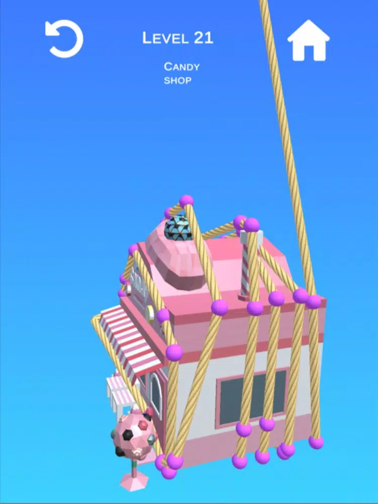 Rescue Rope 3D : Unroll Puzzle iPad  Screenshots