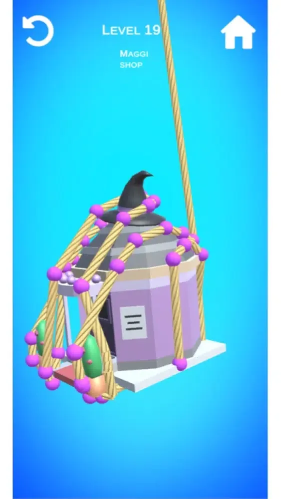 ภาพหน้าจอของ Rescue Rope 3D : Unroll Puzzle