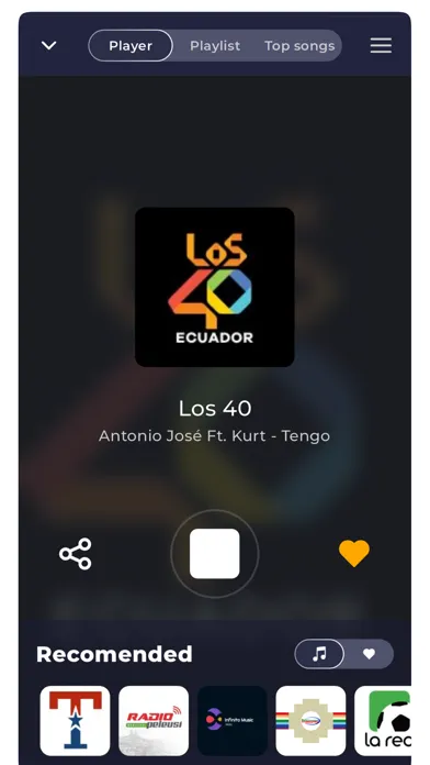 Radio Ecuador FM: Online Radio Screenshots