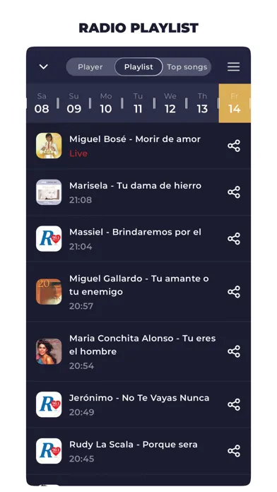 Radio Ecuador FM: Online Radio Screenshots