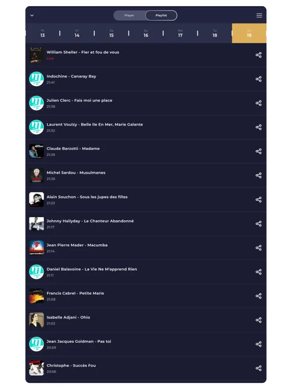 Capturas de pantalla de Radio France FM: Live Radio iPad 