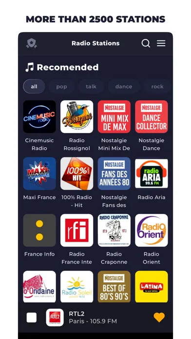 Capturas de pantalla de Radio France FM: Live Radio