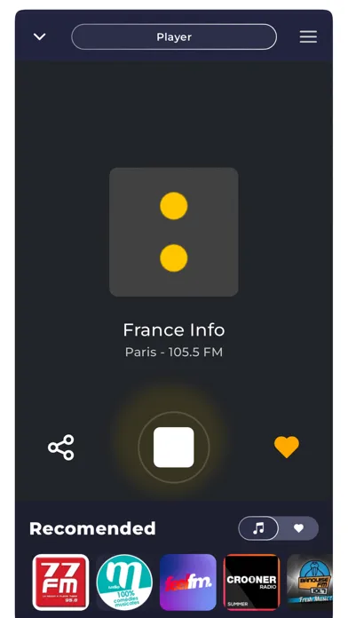 Capturas de pantalla de Radio France FM: Live Radio