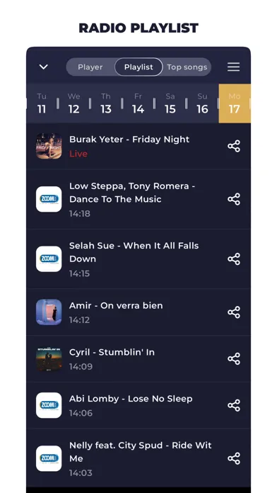 Capturas de pantalla de Radio France FM: Live Radio