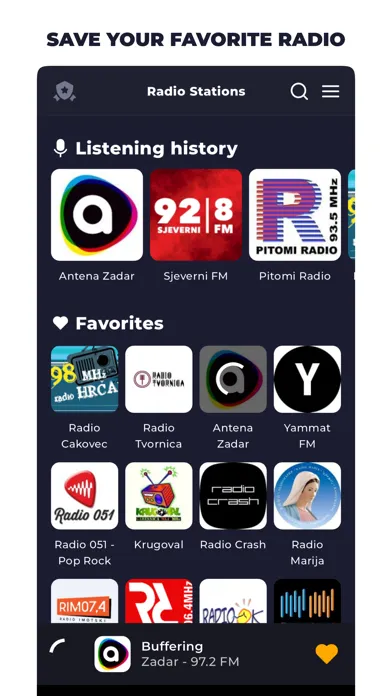 Radio Croatia - Online Radio Screenshots
