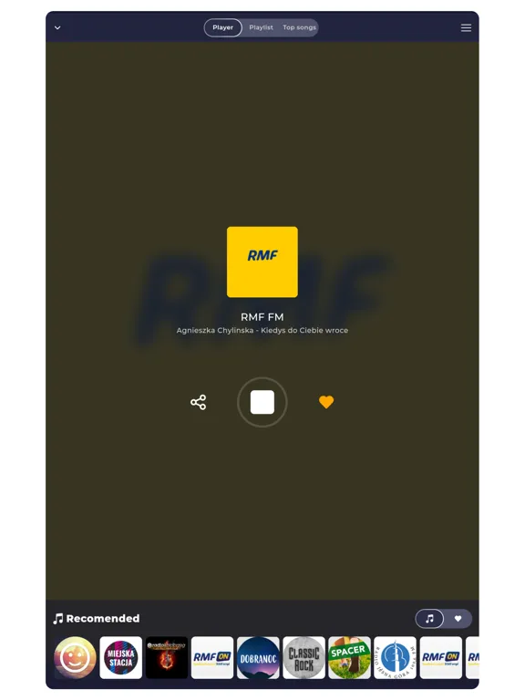 Radio Poland Online iPad Screenshots
