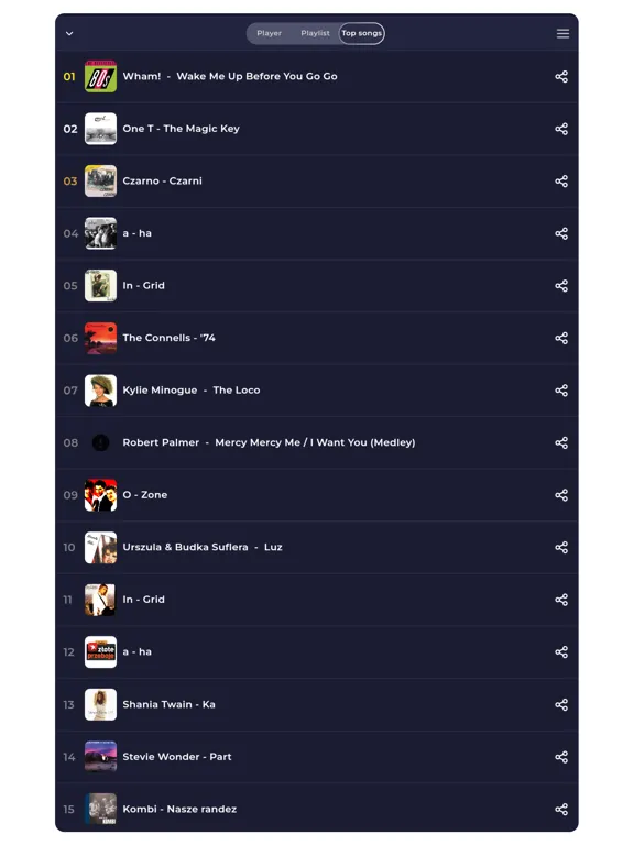 Radio Poland Online iPad Screenshots