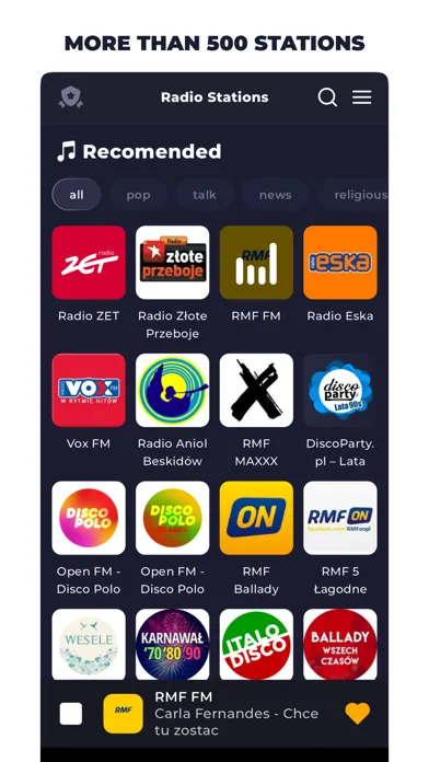Radio Poland Online Screenshots