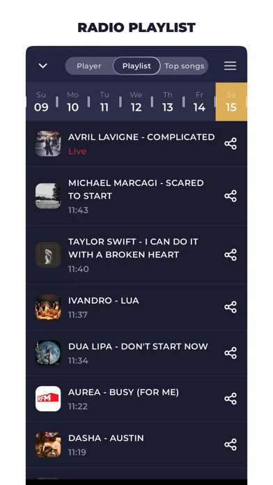 Capturas de pantalla de Radio Portugal - Online Radio
