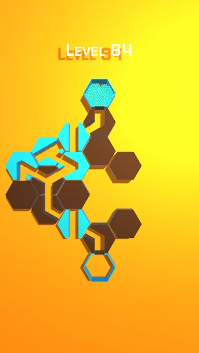 Tangkapan skrin Hexa Drops