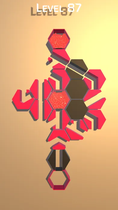 Tangkapan skrin Hexa Drops
