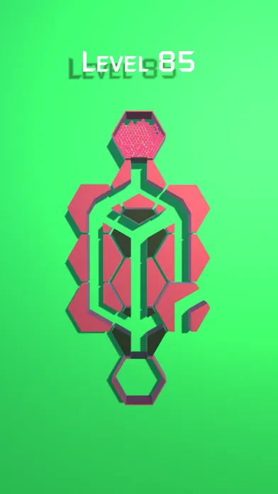 Tangkapan skrin Hexa Drops