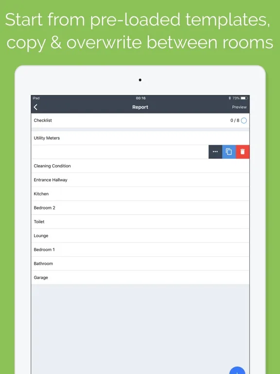 Tangkapan layar InventoryBase iPad 