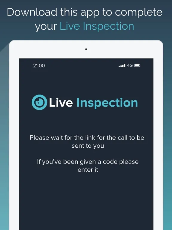 Capturas de pantalla de Live Inspection iPad 