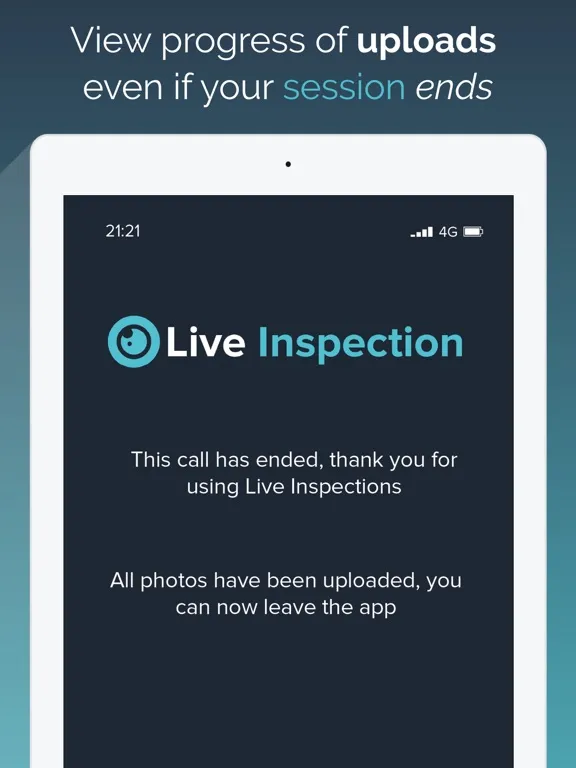 Capturas de pantalla de Live Inspection iPad 