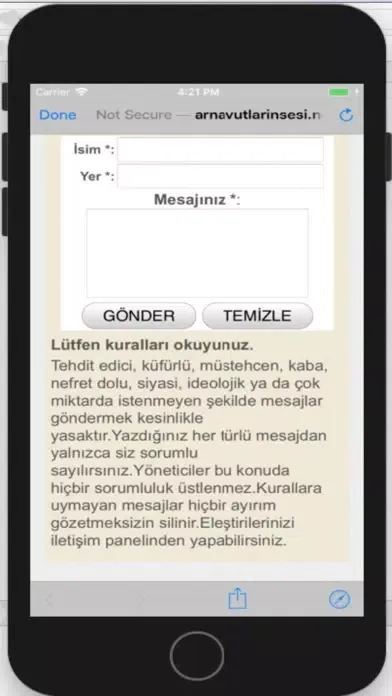 Скриншоты Arnavutların Sesi