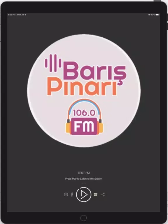 Barışpınarı FM iPad  سکرین شاٹس