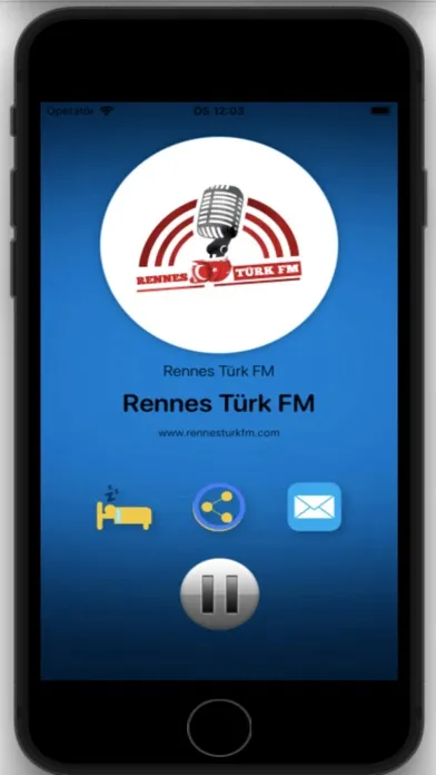 Ảnh chụp màn hình của Rennes Türk FM