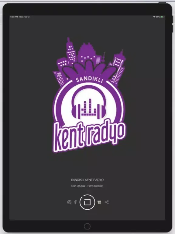 Zrzuty ekranu Sandıklı Kent Radyo iPad 