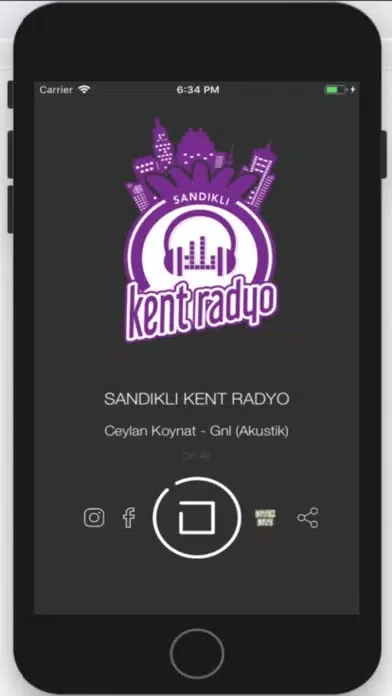 Zrzuty ekranu Sandıklı Kent Radyo