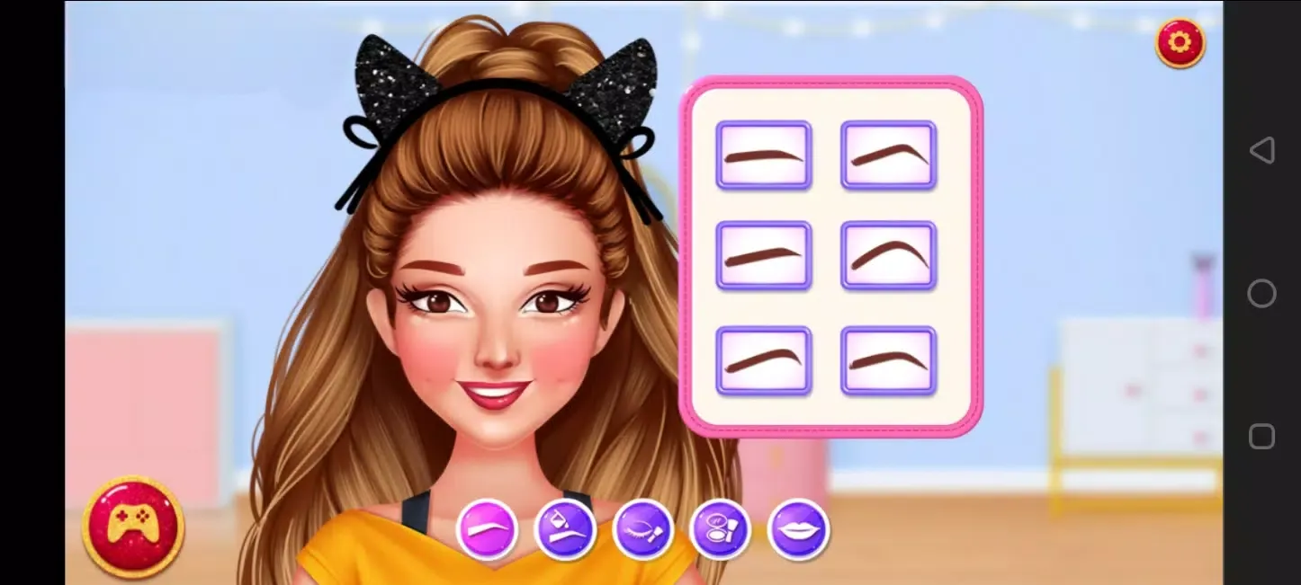 Capturas de tela do Girl games Dress-up and makeup