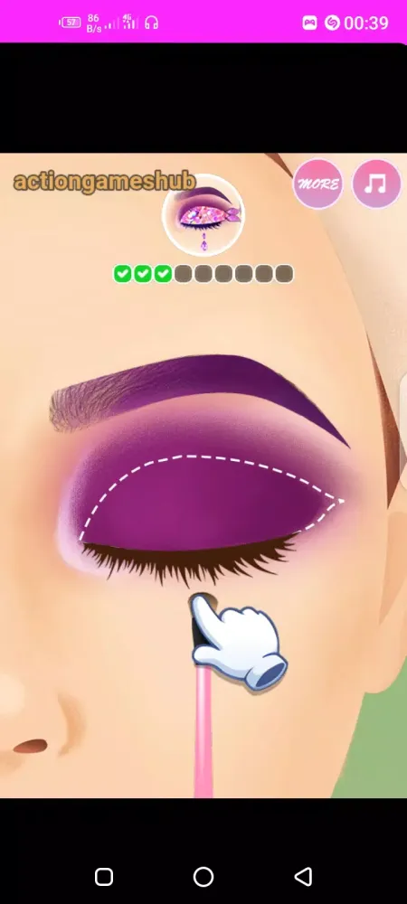 Capturas de tela do Girl games Dress-up and makeup