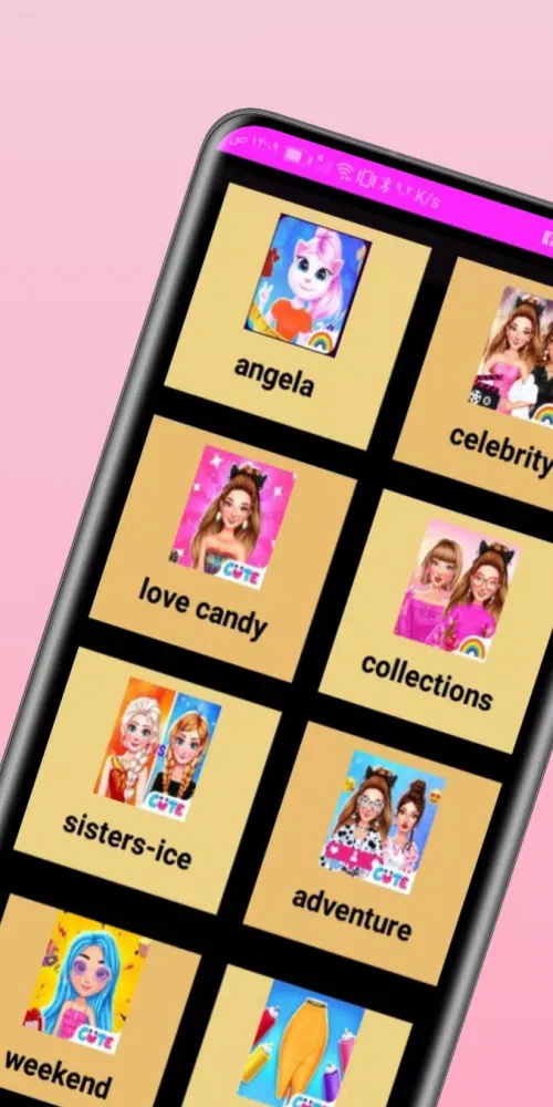 Capturas de tela do Girl games Dress-up and makeup
