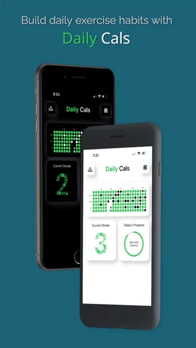 Capturas de tela do Daily Cals