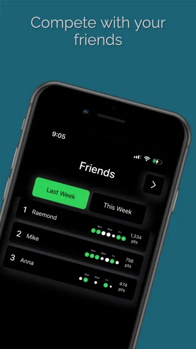 Capturas de tela do Daily Cals