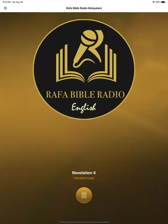 Rafa Bible Radio English iPad  スクリーンショット