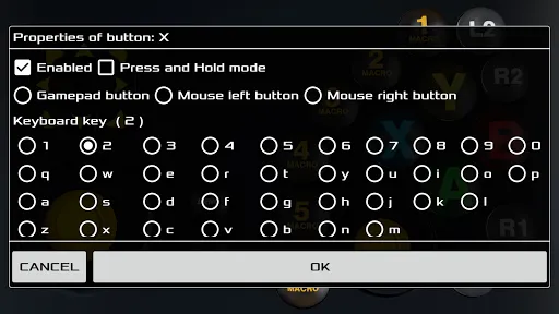 Captures d'écran de Gamepad Joystick MAXJoypad