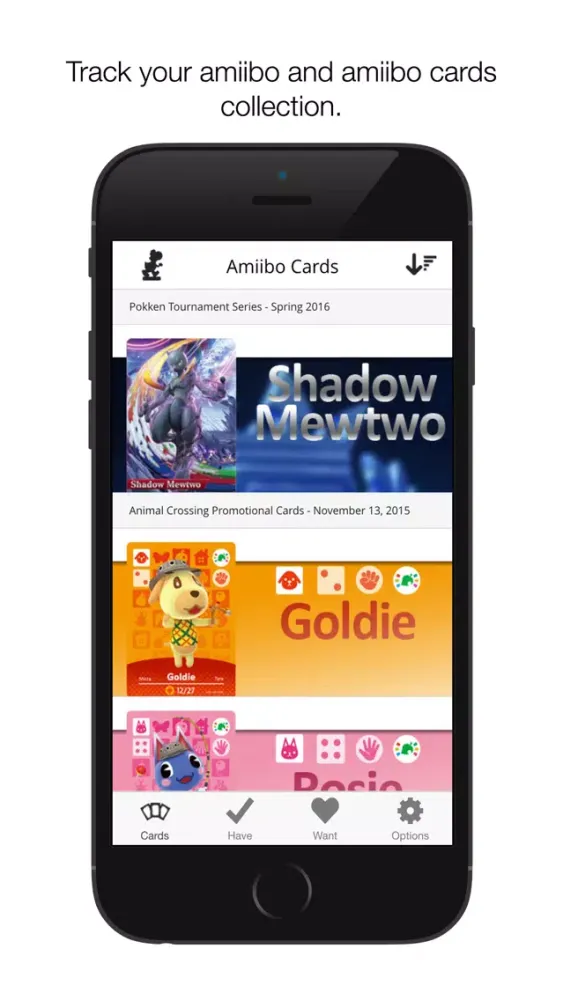 Capturas de tela do Collect for amiibo