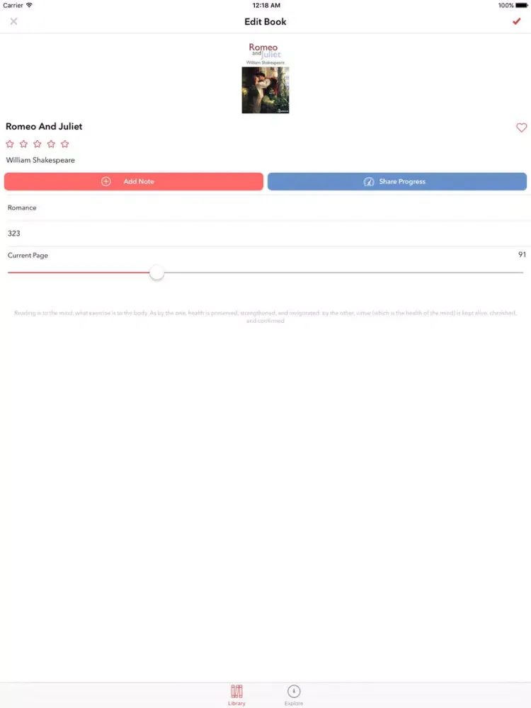Capturas de tela do Reading List : keep track of your books iPad 